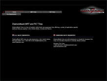 Tablet Screenshot of diamondback-tire.com